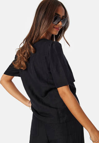 Linen Blend Blouse