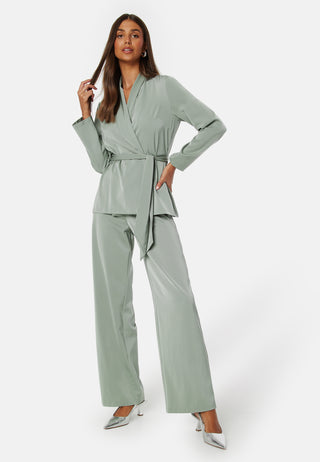 Pilar Soft Satin Blazer