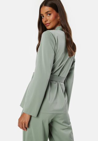 Pilar Soft Satin Blazer