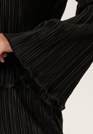 Pleated Frill Top