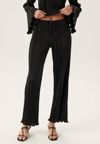 Pleated Frill Trousers