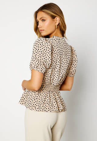 Prue balloon sleeve blouse