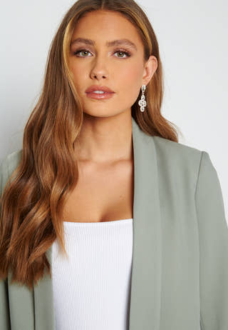 Shawl Collar Regular L/S Blazer