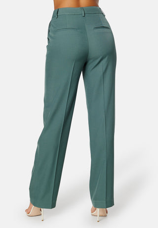 High Waist Regular Suit Trousers