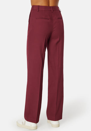 High Waist Regular Suit Trousers