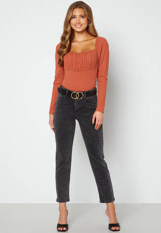 Regina straight leg ankle  jeans