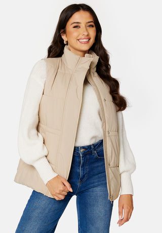 Rishi Drawstring Puffer Vest