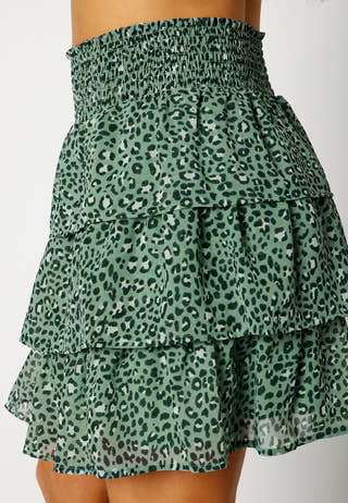 Romina frill skirt
