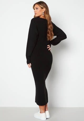 Rosanna knitted puff sleeve dress