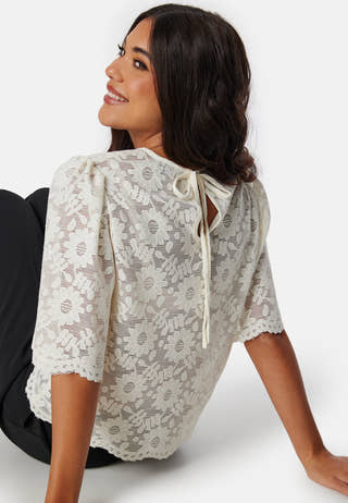 Round Neck Lace Blouse