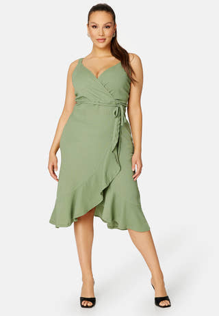 Ruby flounce dress