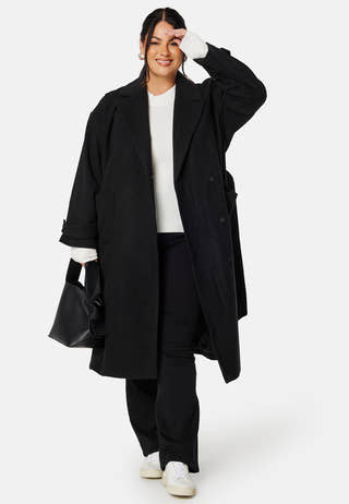 Rue Oversized Wool Blend Coat