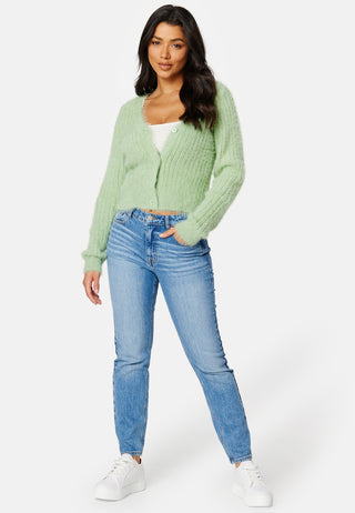 Salmi fluffy knitted cardigan