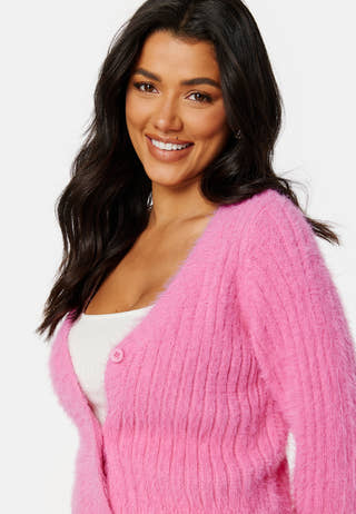 Salmi fluffy knitted cardigan