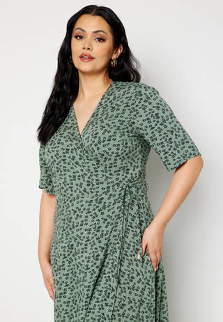 Sarai wrap dress