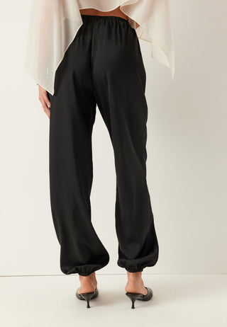 Satin Balloon Trousers