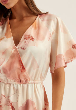 Satin Maxi Dress