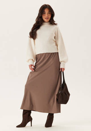 Satin Midaxi Skirt