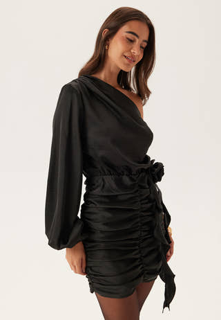 Satin Short Dress