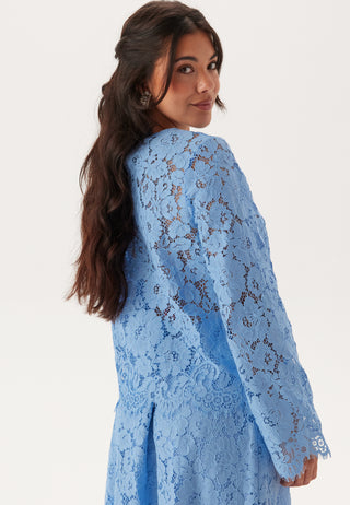Scalloped Edge Lace Blouse