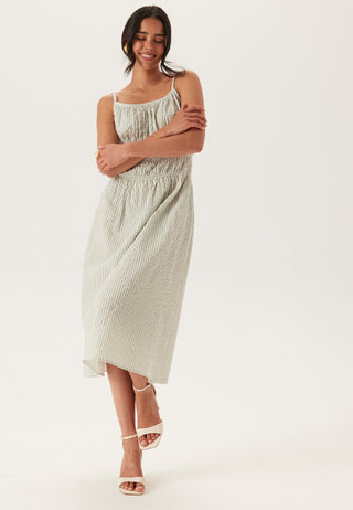 Seersucker Smock Dress