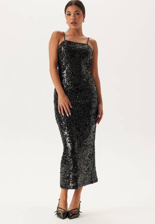Sequin Strap Dress