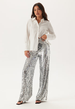 Sequin Wide Trousers