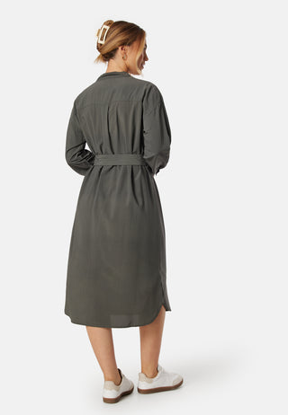 Shaima Cargo Shirt Dress