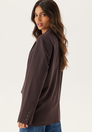 Shaped Single Button Blazer