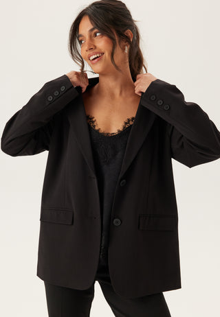 Shaped Single Button Blazer