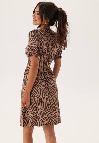 Soft Short Button Dress