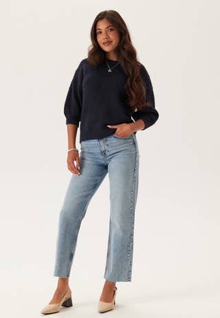 Short Sleeve Knitted Sweater