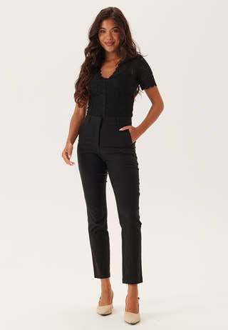 Short Sleeve Lace Top