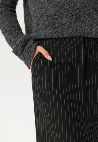 Slit Tailored Skirt