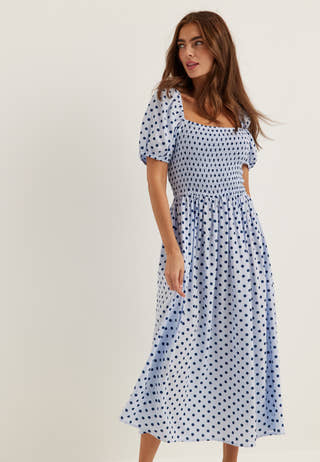 Smock Viscose Dress