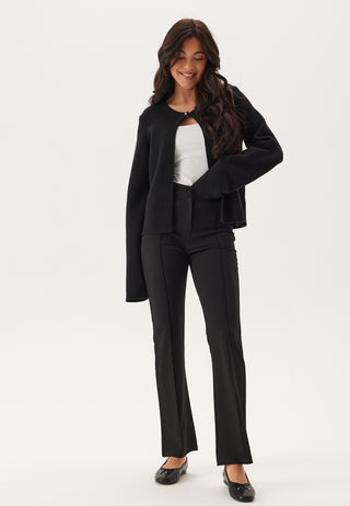 Soft Flared Suit Trousers