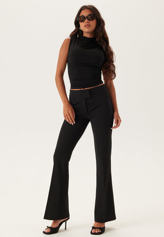 Soft Suit Flared Trousers