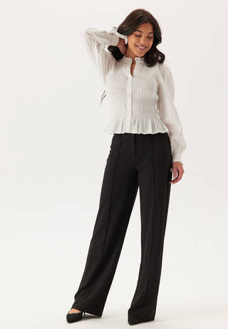 Soft Suit Straight Trousers