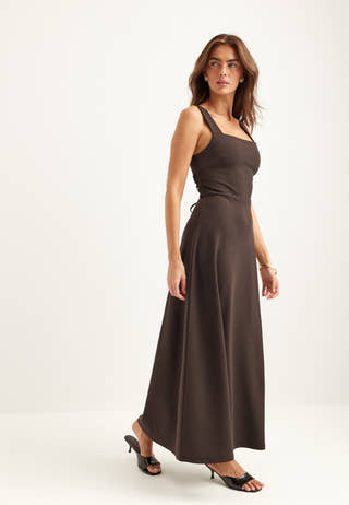 Square Neck Corset Dress