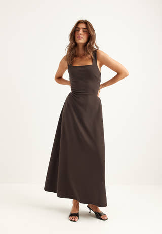 Square Neck Corset Dress