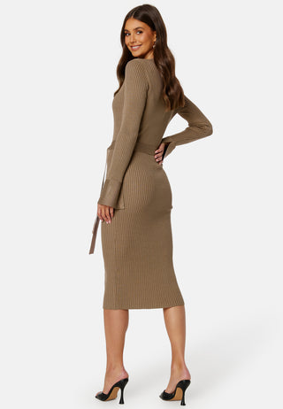 Fine Knitted Cardigan Dress