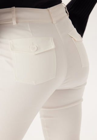 Stretchy Back Pocket Trousers