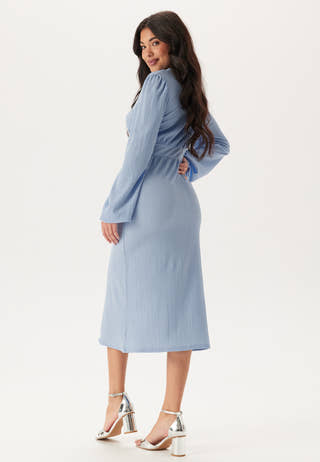Structure Button Midi Dress