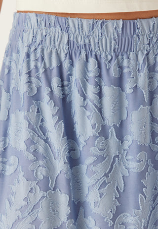 Structure Floral Maxi Skirt