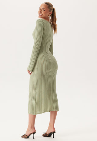 Structure Knitted Dress