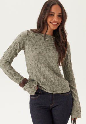 Structure Long Sleeve Top