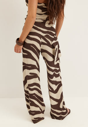 Structure Wide Trousers