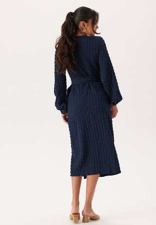 Structure Wrap Dress