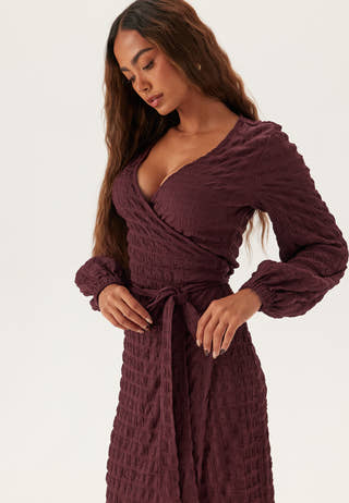 Structure Wrap Dress