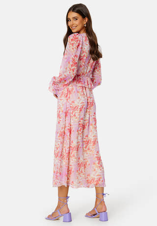 Summer Luxe Frill Midi Dress